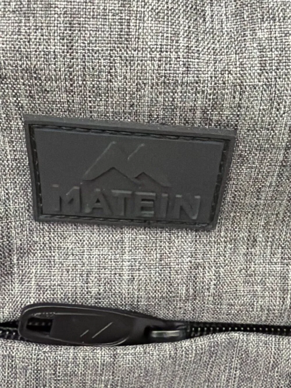 Matein Gray Anti-Theft Slim Travel Laptop Backpack
